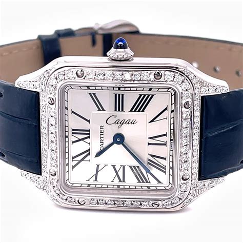 replica de cartier santo|cartier santos dumont diamond.